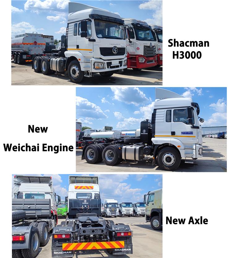 Second Hand Shacman H3000 Truck Head for Sale In Zambia