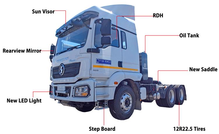 Second Hand Shacman H3000 Truck Head for Sale In Zambia