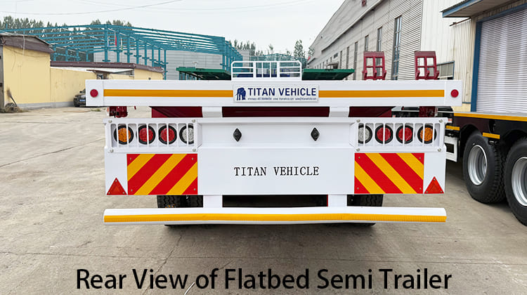 4 Axle Flatbed Semi Trailer for Sale in Zambia, Lusaka 
