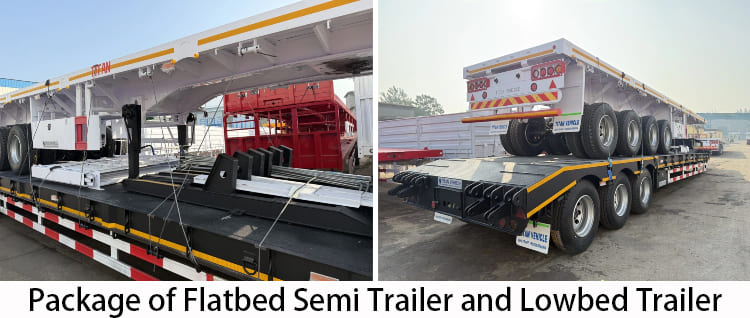 4 Axle Flatbed Semi Trailer for Sale in Zambia, Lusaka 