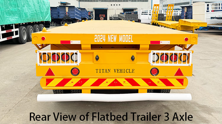 Flatbed Trailer 3 Axle for Sale in Zambia,  Chingola