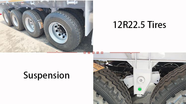 4 Axle Fence Semi Trailer for Sale in Zambia, Kabwe