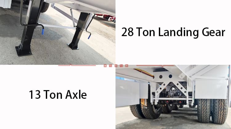4 Axle Fence Semi Trailer for Sale in Zambia, Kabwe