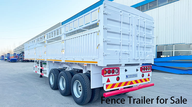 Tri Axle Fence Trailer for Sale in Zambia, Chingola