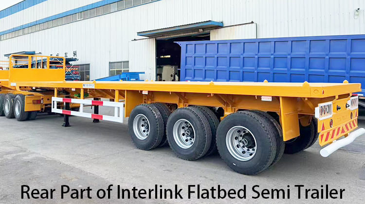 Interlink Flatbed Semi Trailer for Sale in Zambia,  Ndola