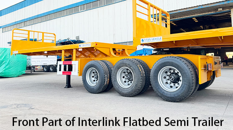 Interlink Flatbed Semi Trailer for Sale in Zambia,  Ndola