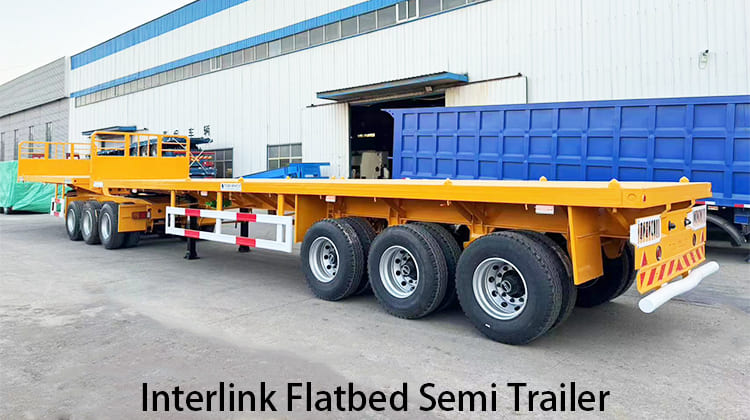 Interlink Flatbed Semi Trailer for Sale in Zambia,  Ndola