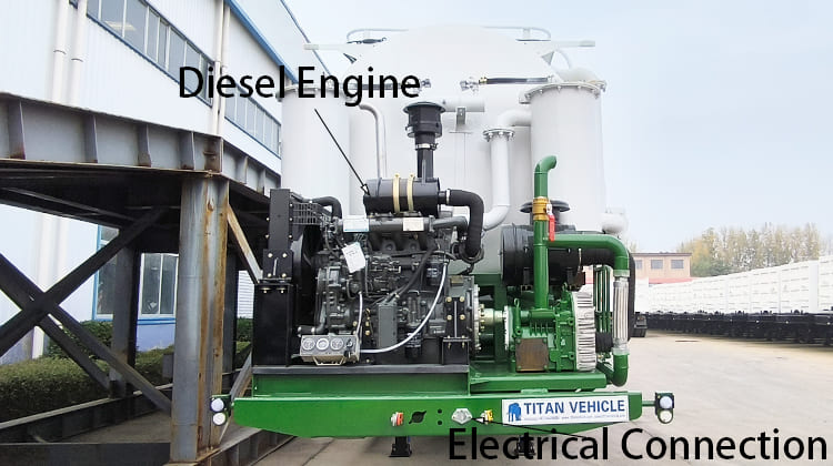 45CBM Cement Bulk Trailers for Sale in Zambia,  Kabwe