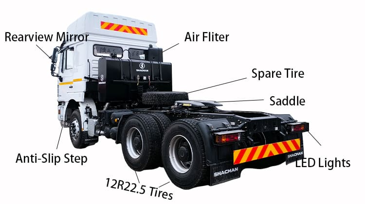 Shacman F3000 6x4 Tractor Truck for Sale in Zambia, Luanshya