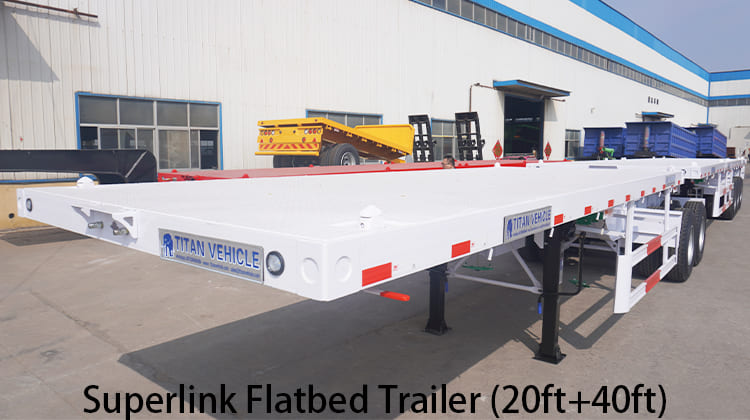 Superlink Flatbed Trailer for Sale Near Me in Zambia, Luanshya
