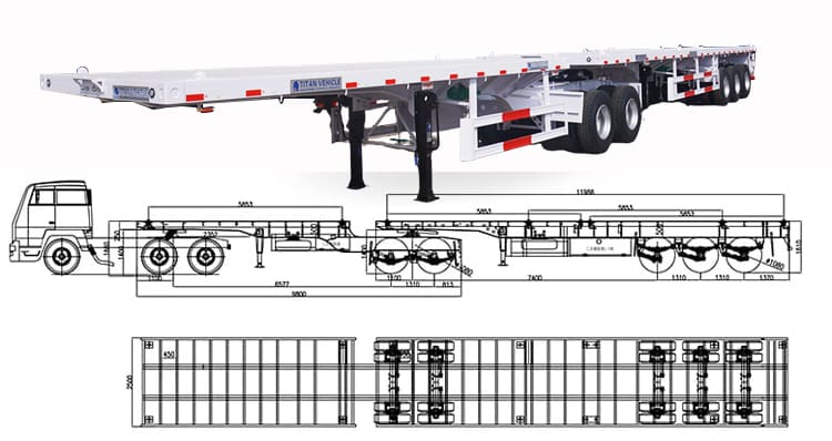 Superlink Flatbed Trailer for Sale Near Me in Zambia, Luanshya