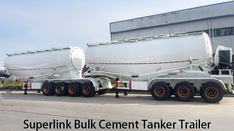 Superlink Bulk Cement Tanker Trailer for Sale in Zambia, Lusaka