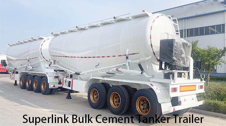 Superlink Bulk Cement Tanker Trailer for Sale in Zambia, Lusaka
