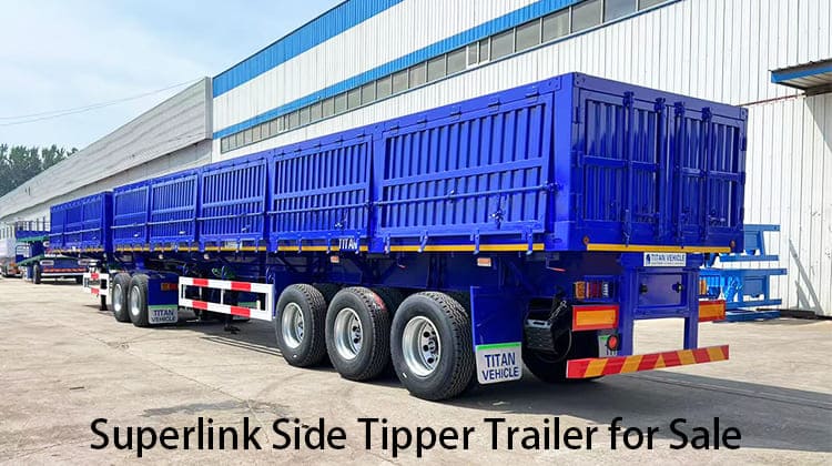 Superlink Side Tipper Trailer for Sale in Zambia, Chingola
