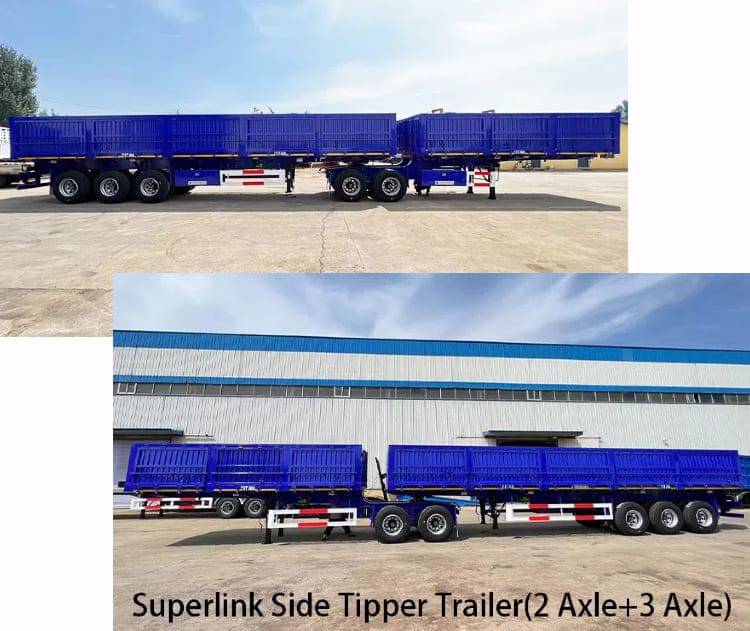 Superlink Side Tipper Trailer for Sale in Zambia, Chingola