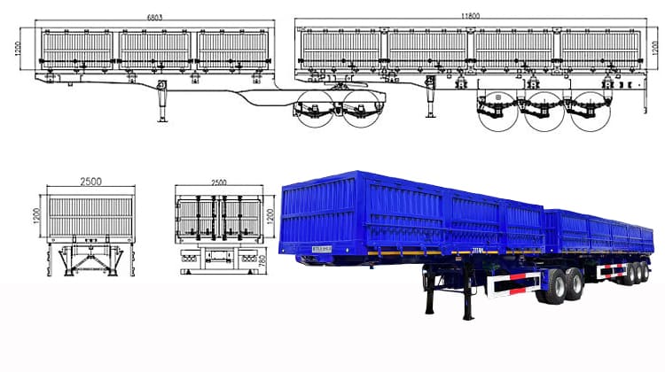 Superlink Side Tipper Trailer for Sale in Zambia, Chingola