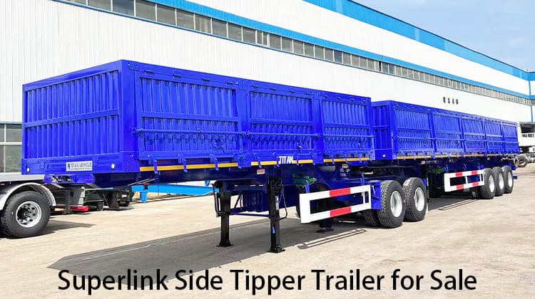 Superlink Side Tipper Trailer for Sale in Zambia, Chingola