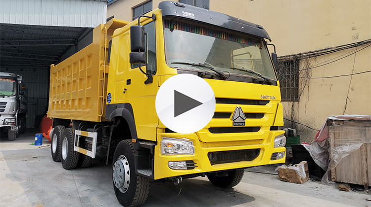 2nd Hand Howo Dump Truck 6x4 for Sale in Zambia, Luanshya 