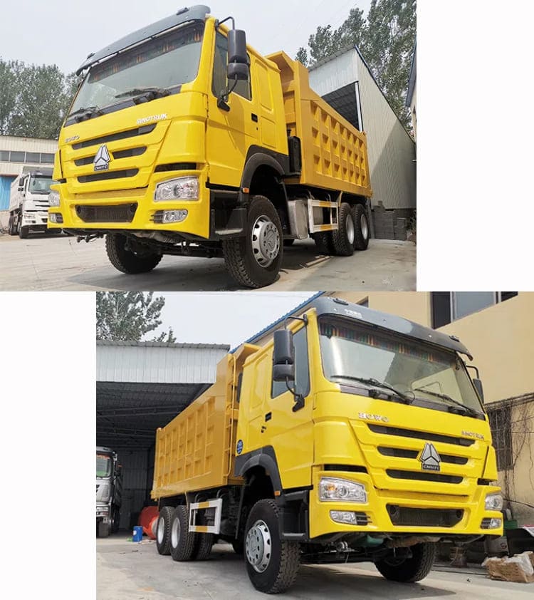 2nd Hand Howo Dump Truck 6x4 for Sale in Zambia, Luanshya 