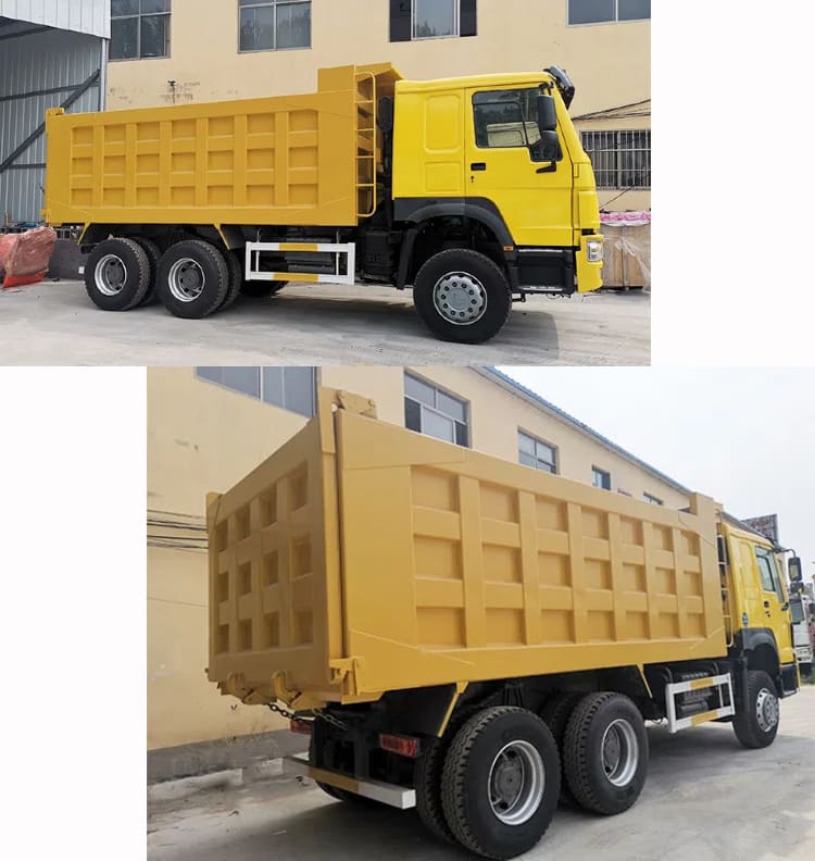2nd Hand Howo Dump Truck 6x4 for Sale in Zambia, Luanshya 