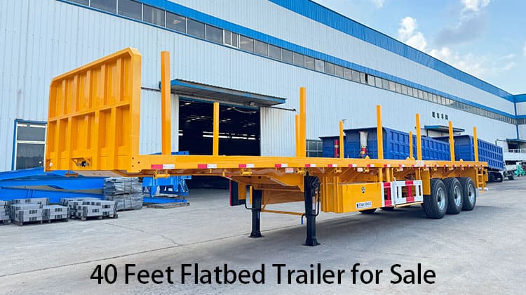 40 Feet Flatbed Trailer for Sale in Zambia, Lusaka