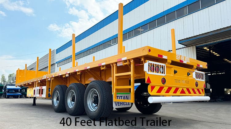 40 Feet Flatbed Trailer for Sale in Zambia, Lusaka