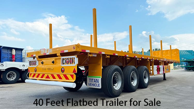 40 Feet Flatbed Trailer for Sale in Zambia, Lusaka