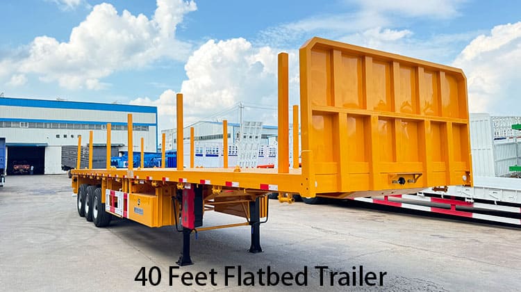 40 Feet Flatbed Trailer for Sale in Zambia, Lusaka