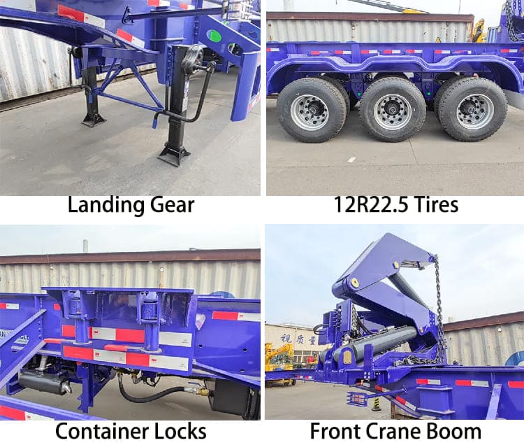 40 Feet Side Lifter Container Tariler for Sale in Zambia, Lusaka
