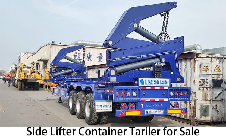 40 Feet Side Lifter Container Tariler for Sale in Zambia, Lusaka