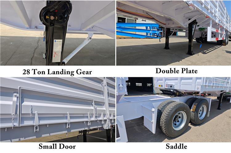 2+2 Axle Dropside Interlink Trailer for Sale In Zambia