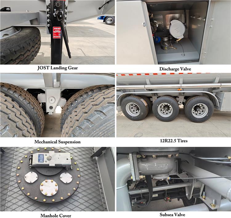 Diesel Fuel Tanker Semi Trailer for Sale Prices In Zambia Lusaka