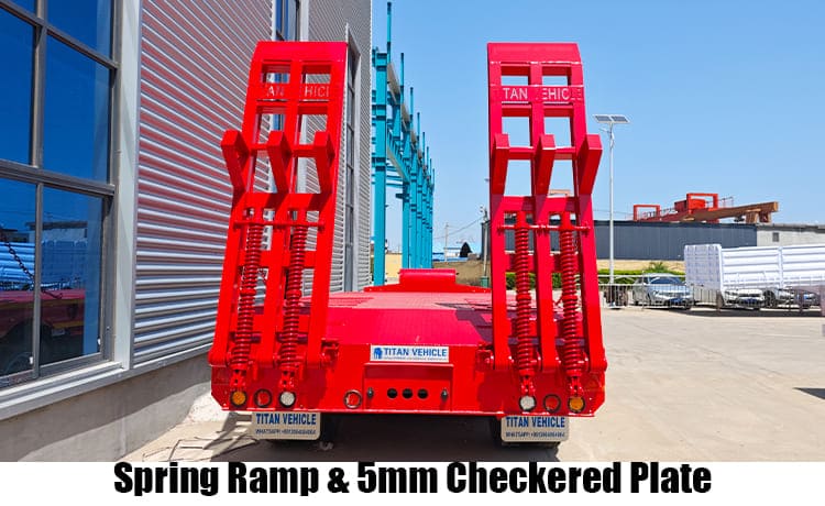40 Feet Low Lowbed Truck Trailer Price for Sale in Zambia Ndola
