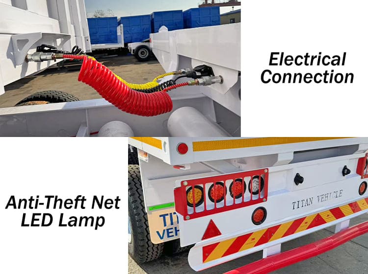Inter Link Interlink Trailer | Superlink Flat Deck Trailer for Sale in Zambia Ndola