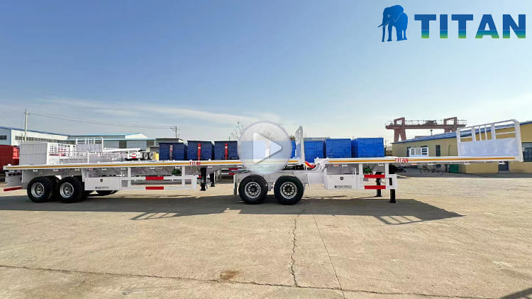 Inter Link Interlink Trailer | Superlink Flat Deck Trailer for Sale in Zambia Ndola