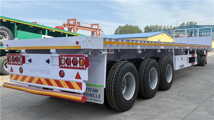 Tir Axle Trailer for Sale - Tri Axle Flat Deck Trailer for Sale In Zambia