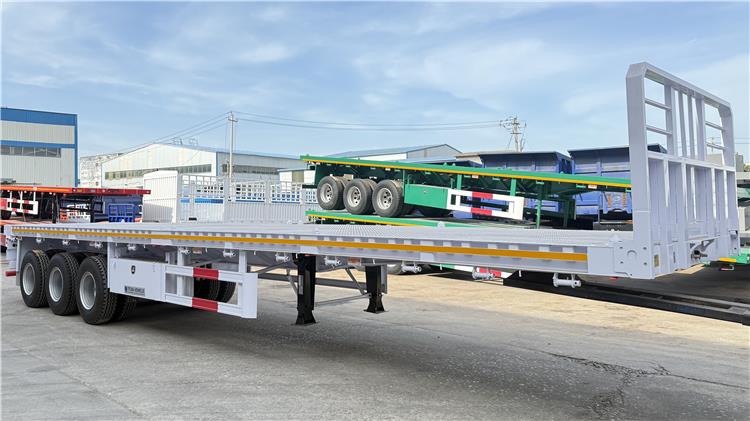 Tir Axle Trailer for Sale - Tri Axle Flat Deck Trailer for Sale In Zambia