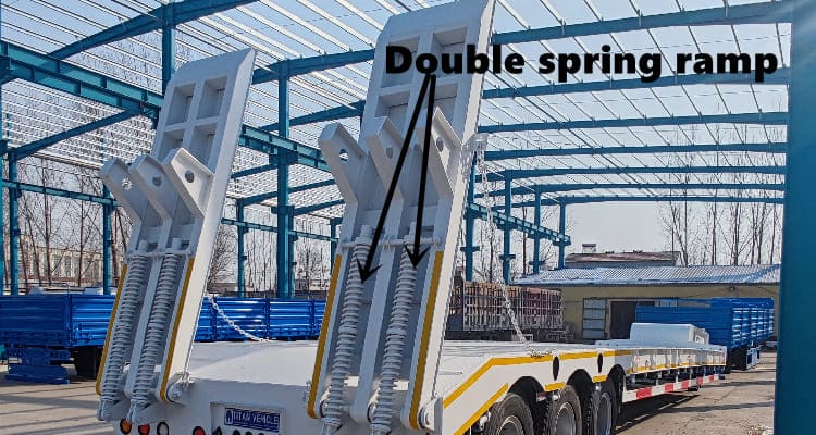 3 Axle Low Bed Trailer Truck Price for Sale in Zambia