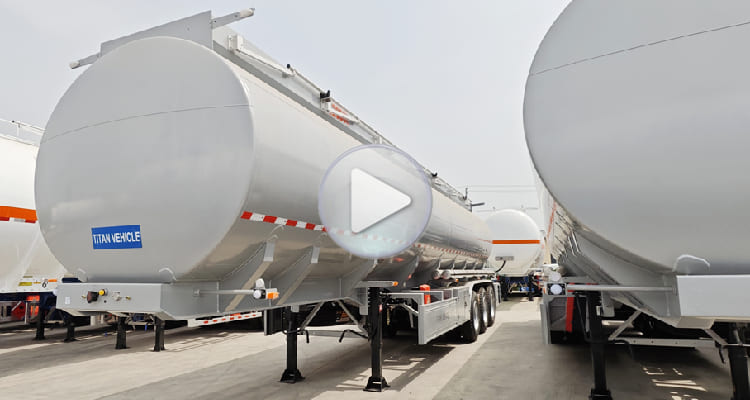 Fuel Tanker Trailer for Sale in Zambia