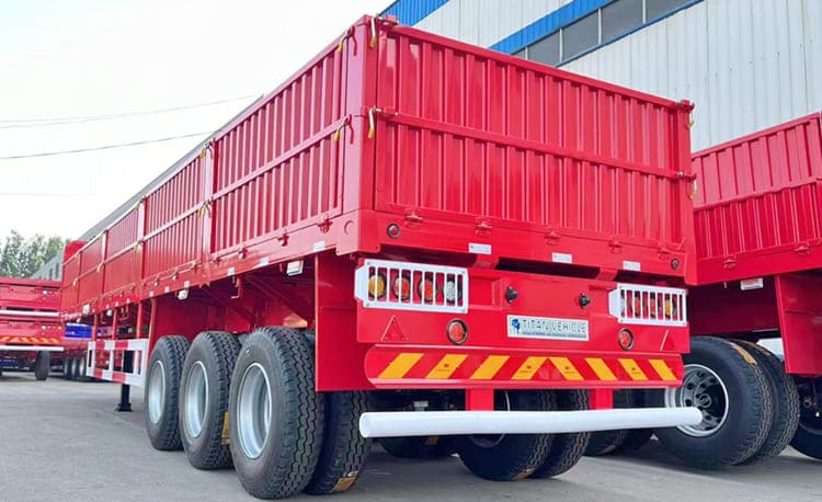 Drop Side Semi Trailer for Sale in Zambia