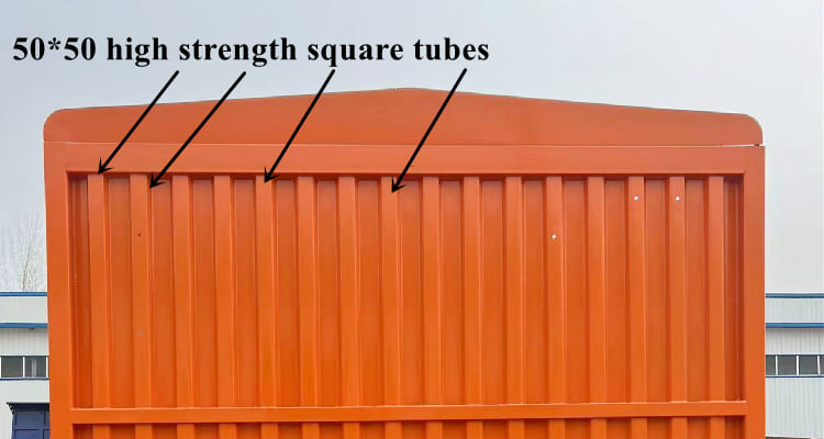 Fence Semi Cargo Trailer for Sale in Zambia