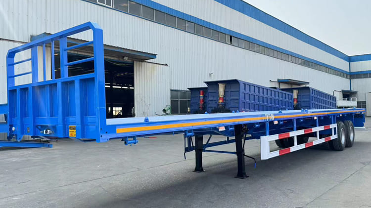 2 Axle Flatbed Trailer for Sale in Zambia