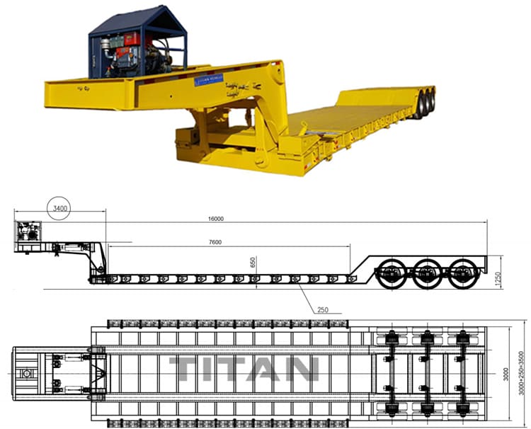 Detachable Gooseneck Trailers for Sale in Zambia