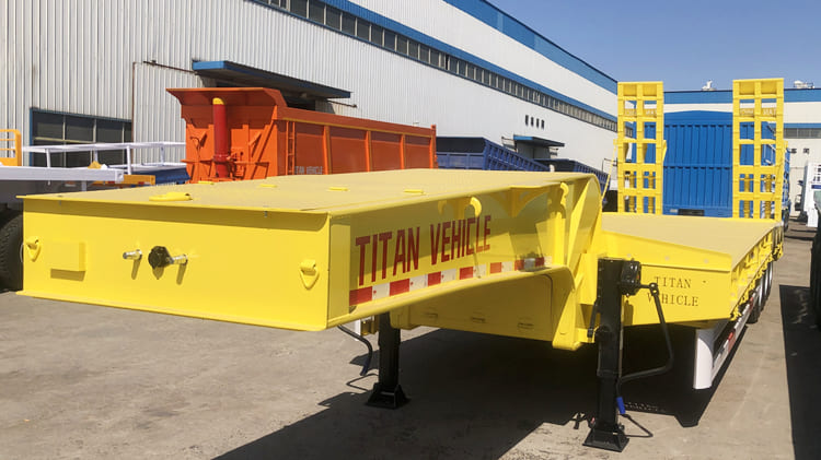 40 Ft Semi Low Bed Trailer for Sale in Zambia