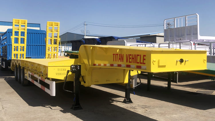 40 Ft Semi Low Bed Trailer for Sale in Zambia