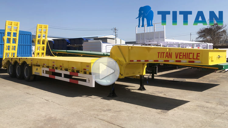 40 Ft Semi Low Bed Trailer for Sale in Zambia