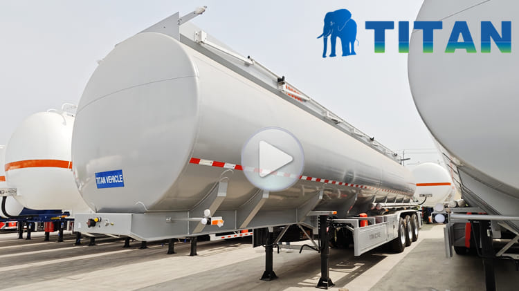 Aluminum Tanker Trailer for Sale in Zambia