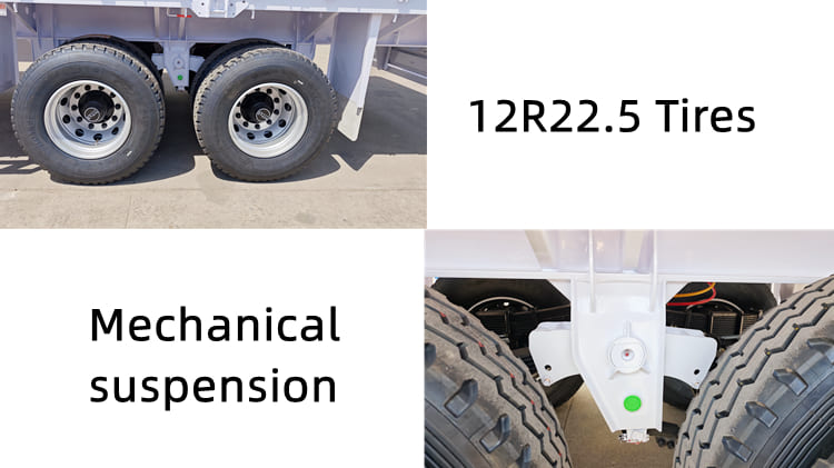 2 Axle Drop Side Trailer for Sale in Zambia