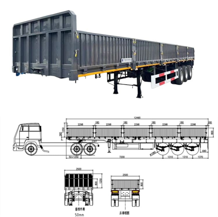 Side Wall Trailer for Sale in Zambia