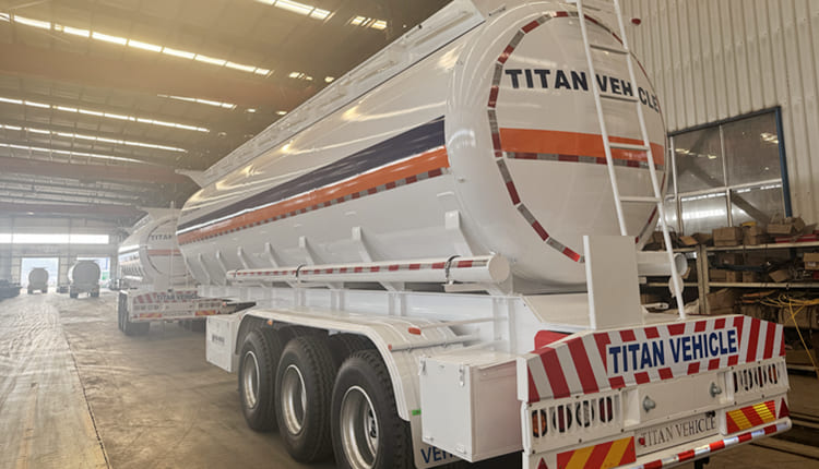 3 Axle Acid Tanker Trailer for Sale in Zambia